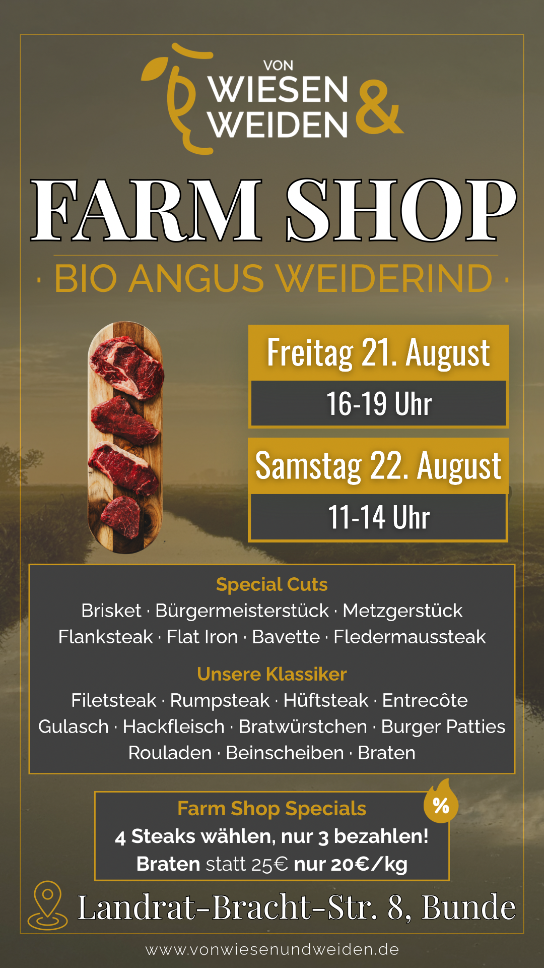 Ab-Hof-Verkauf Flyer